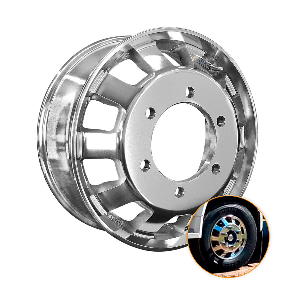 Roda de Alumínio 17,5 x 6 Speedline Caminhão 3/4 VUC