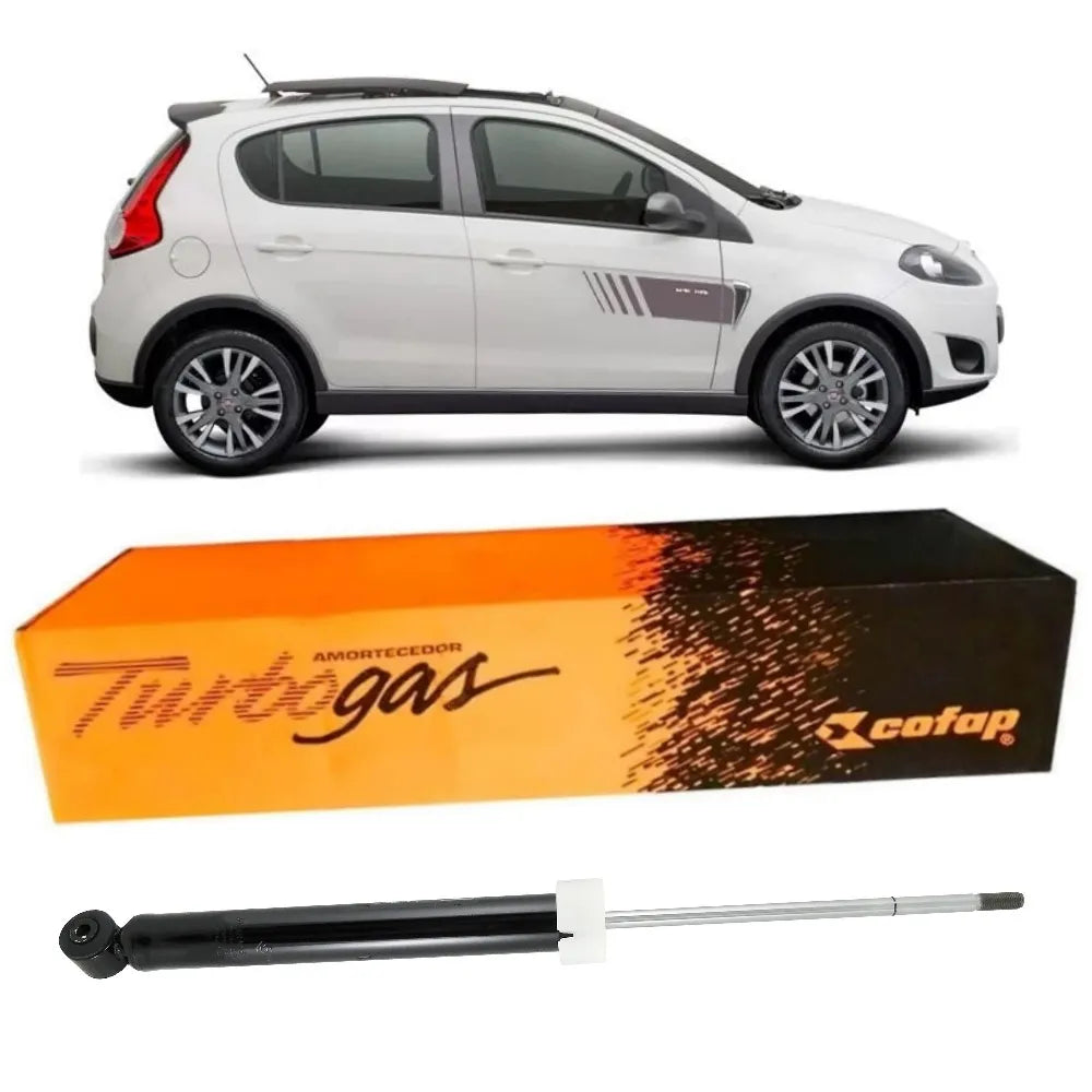 Amortecedor Traseiro Turbogás Novo Palio 1.6 16V Sporting 2011 até 2017