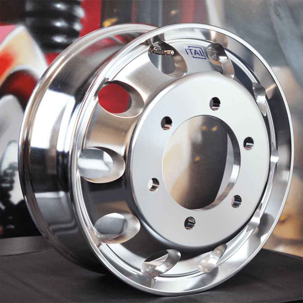 Roda de Alumínio 17,5 x 6 LT6 Caminhão 3/4 VUC - Italspeed