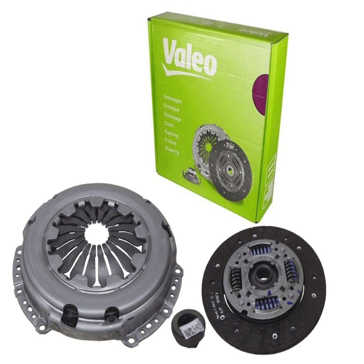 Kit de Embreagem Valeo Gol Fox Polo Voyage CrossFox SpaceFox SpaceCross Motor 1.6