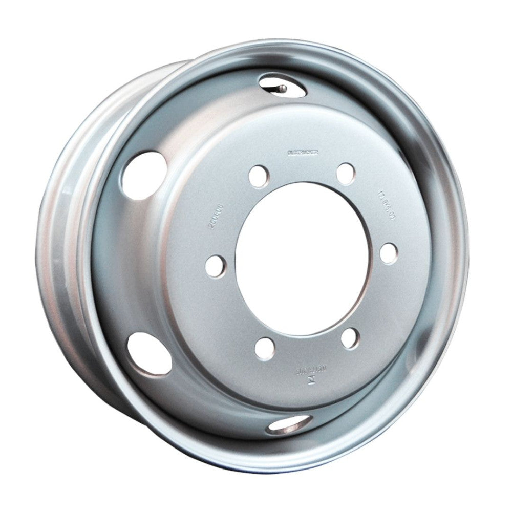 Roda de Ferro (Aço) Caminhão Aro 17,5 x 6,00 6 Furos Pneu 215 e 235 - Old Trucker