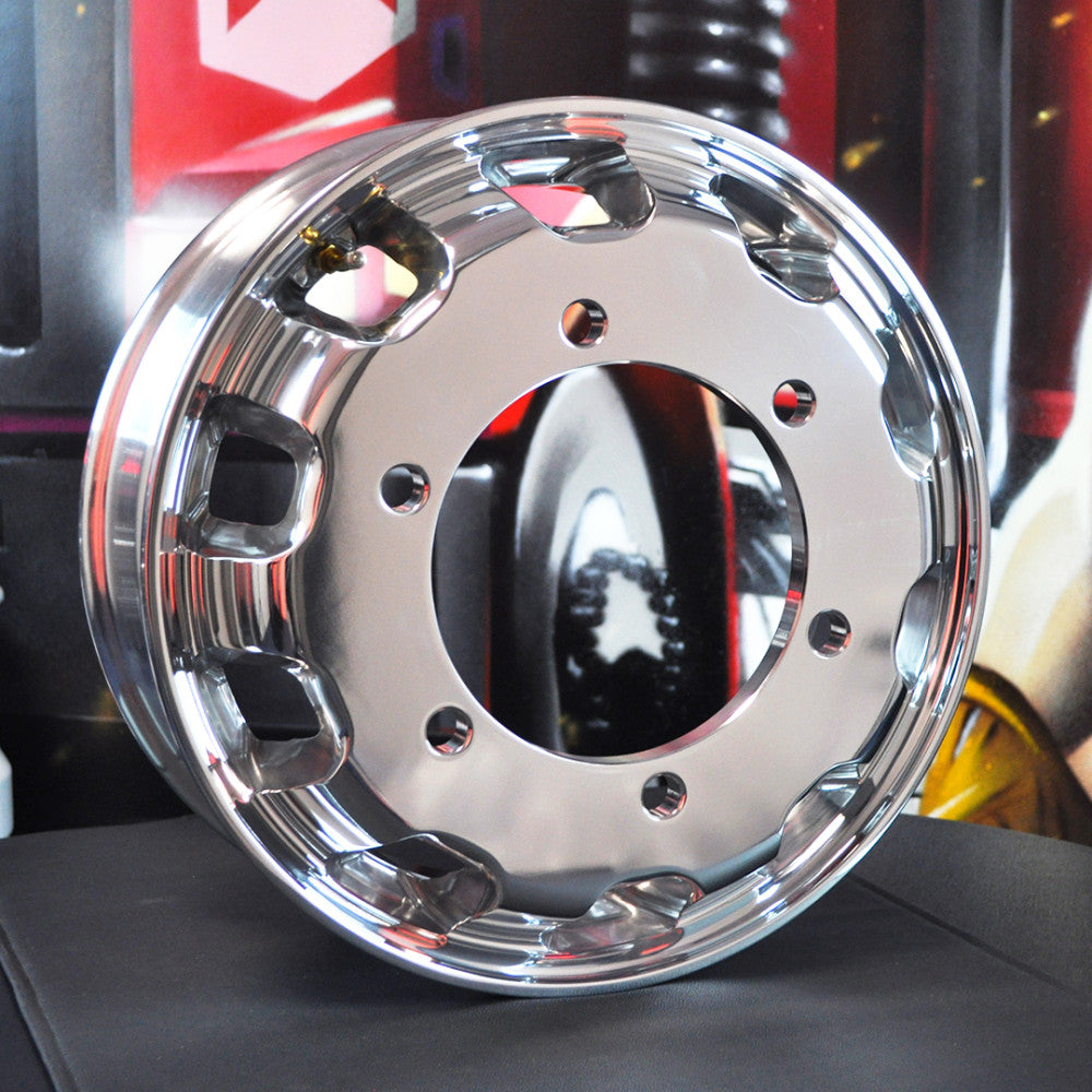 Roda de Alumínio Accelo 715 815 915 VW Delivery 9.170 Aro 17,5 x 6 (6 furos) Alto Brilho