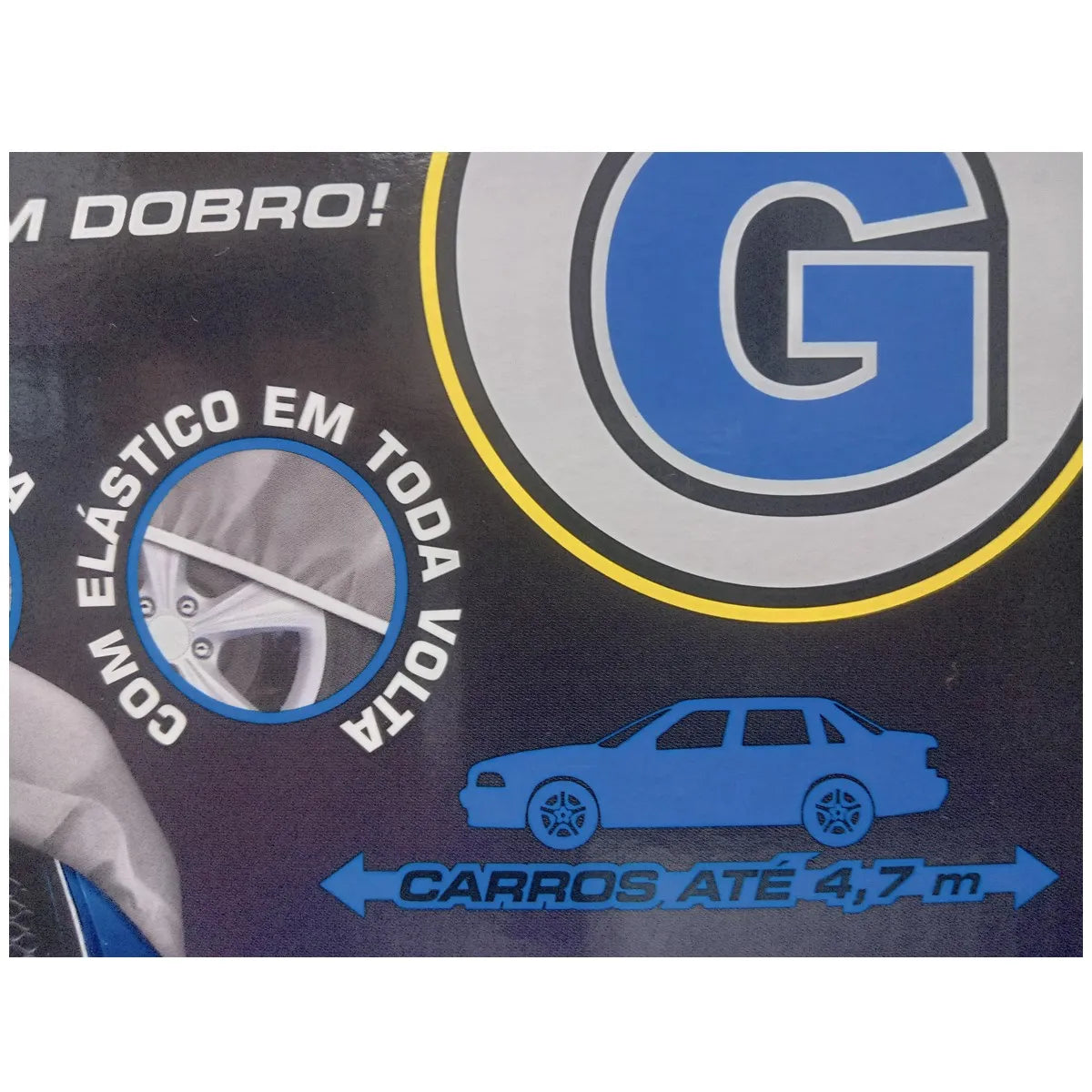 Capa para Cobrir Carro Forrada Dualpro Tamanho G - Luxcar
