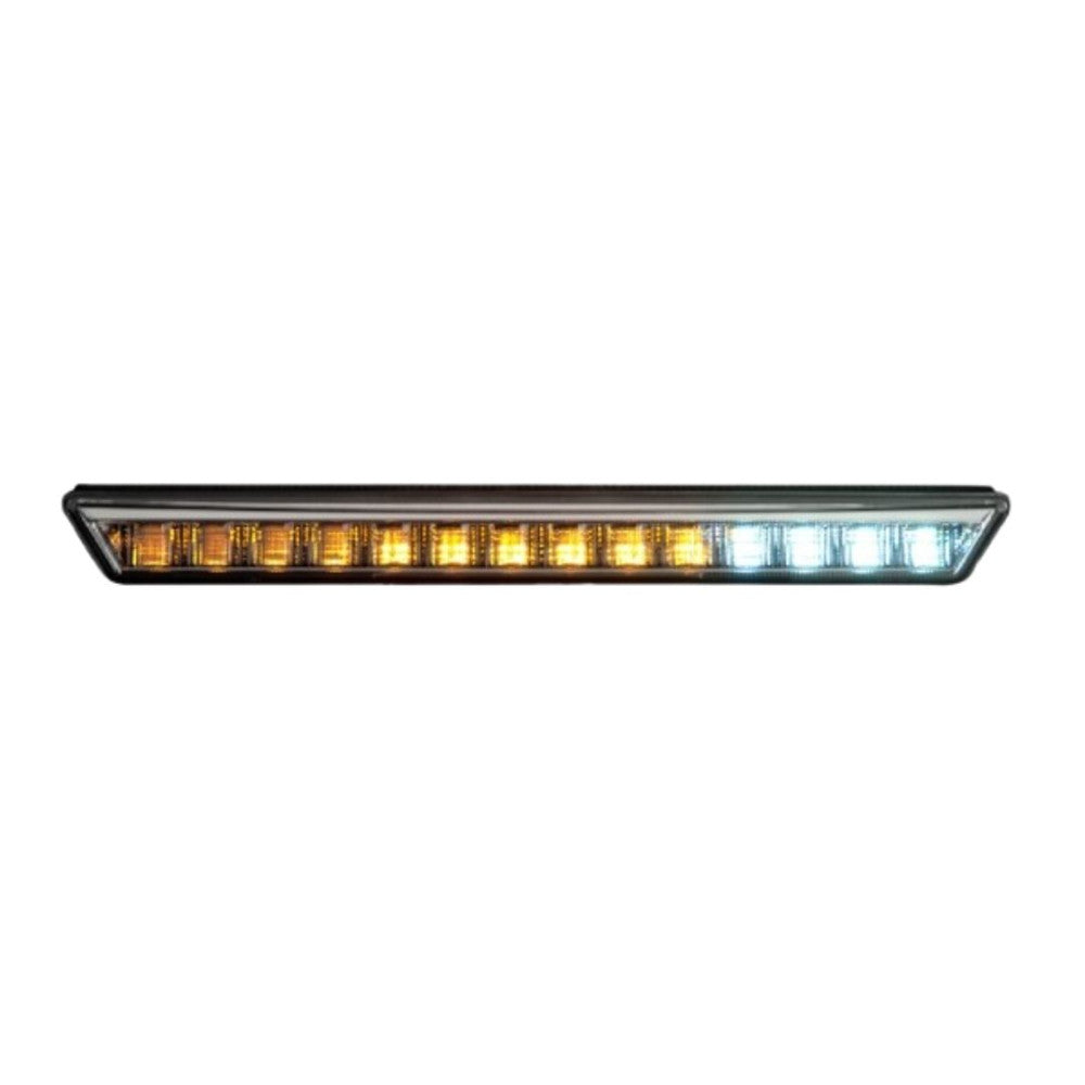 Lanterna Traseira LED Direcional Sequencial e Ré Euro 3 Bivolt 12v 24v Fixação Lateral
