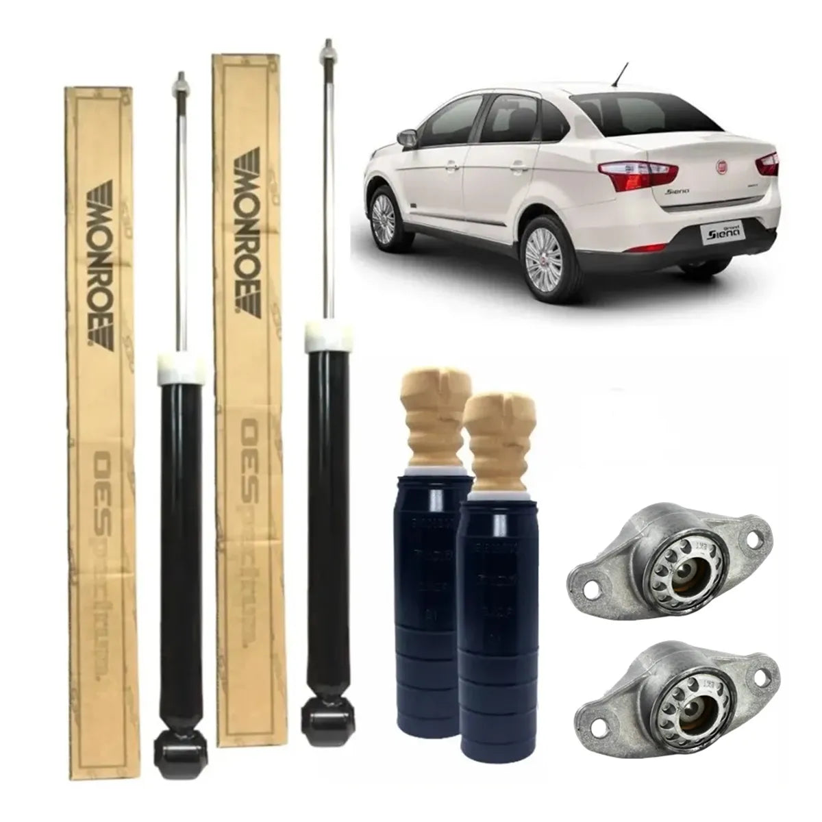 Combo da Suspensão Traseira Fiat Grand Siena 2012 até 2020