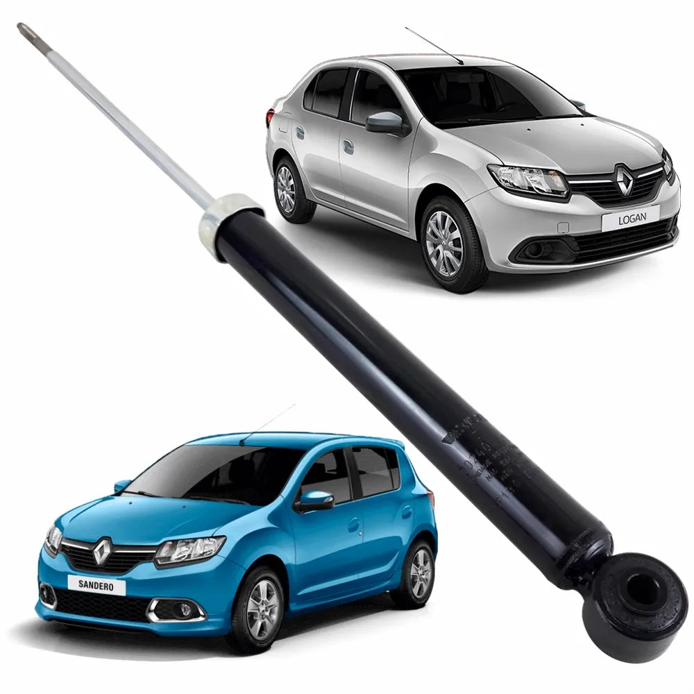 Amortecedor Traseiro Monroe Pressurizado Logan e Sandero 2014 até 2020 Exceto Versão Stepway
