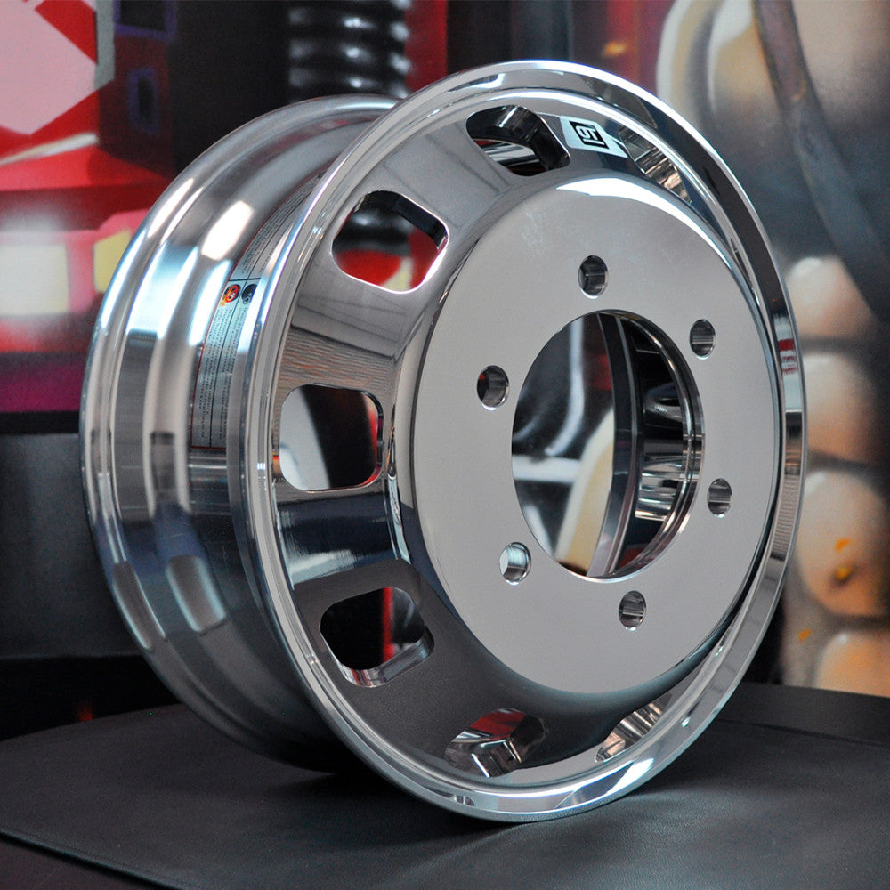 Roda de Alumínio Caminhão Speedline 17,5 x 6 Alto Brilho