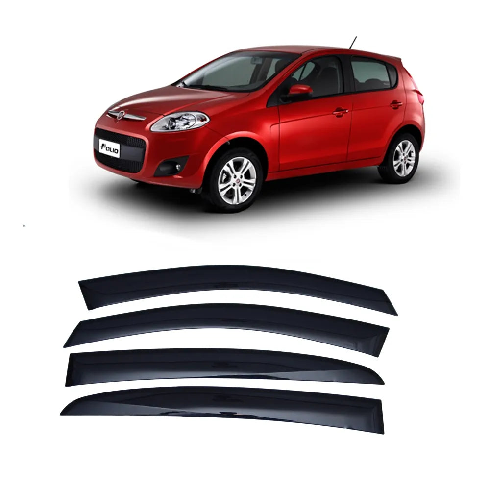 Calha de Chuva 4 Portas - Novo Palio 2012 até 2018