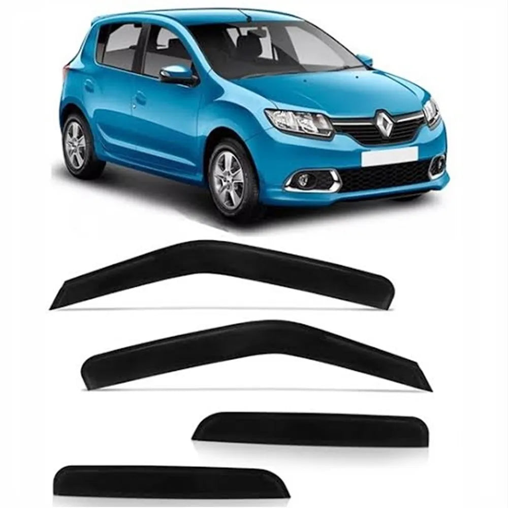 Calha de Chuva 4 Portas Renault Sandero 2014 até 2020
