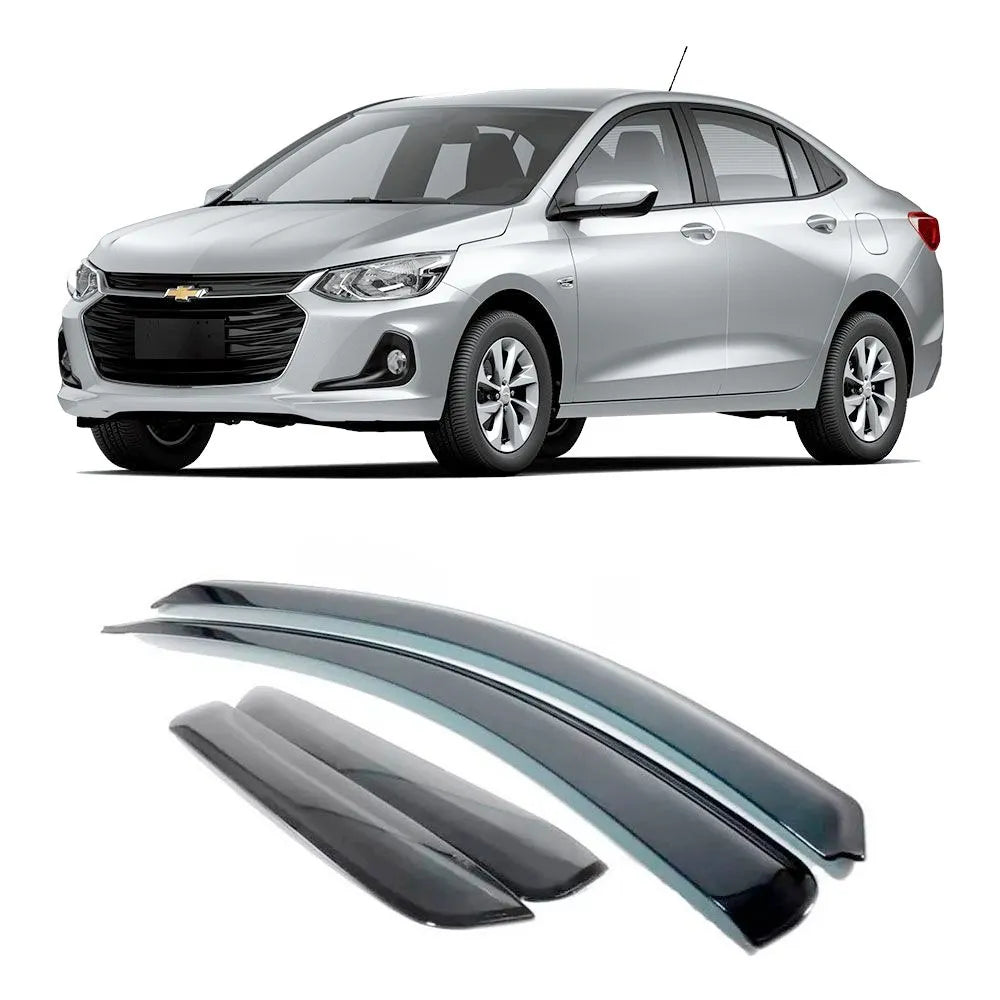 Calha de Chuva 4 Portas Onix Plus 2019 em Diante