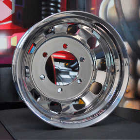 Roda de Alumínio Caminhão Speedline 17,5 x 6 Alto Brilho